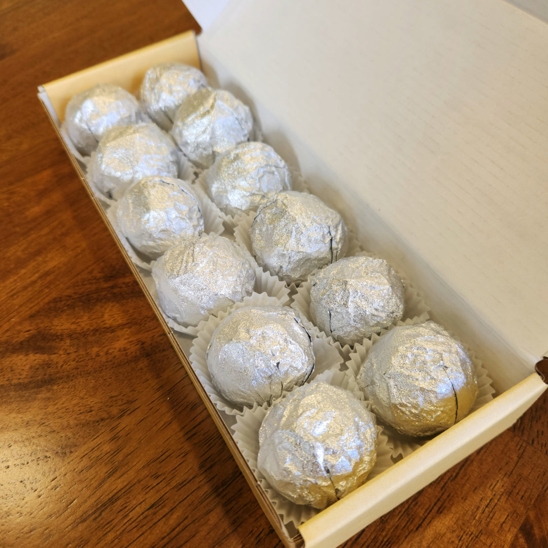 Dark Chocolate Date and Coconut Truffles