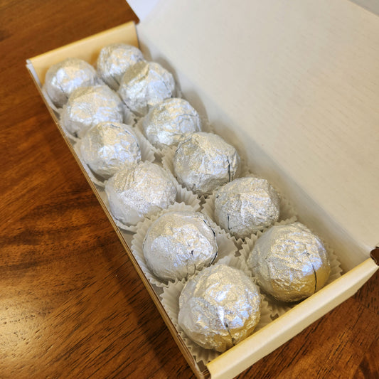 Dark Chocolate Date and Coconut Truffles